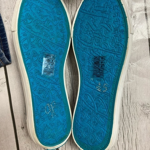 Blowfish Gray Distressed Canvas Sneakers - Picture 11 of 11